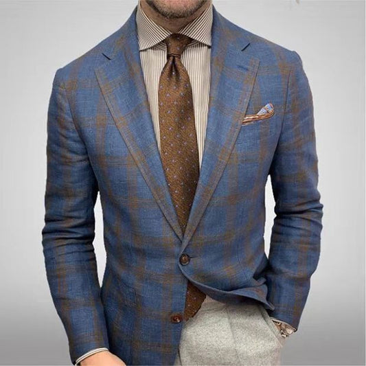 Cezar | Heren Blazer – Zwart Colbert Heren, Slank Fit & Ademend 0