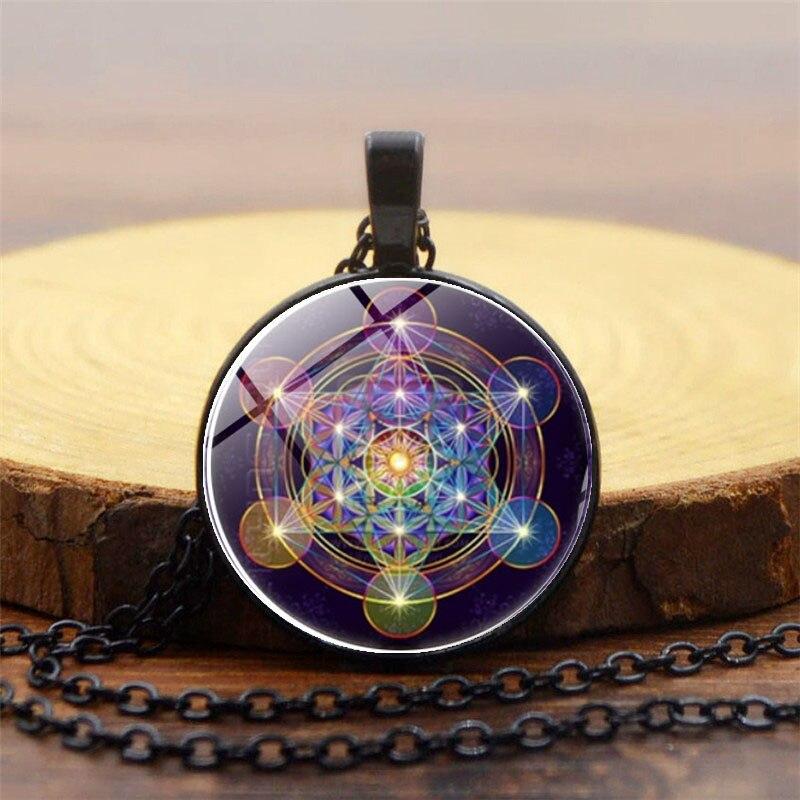 Chakra Hangertje Metatron Kubus Edelsteen Sieraden