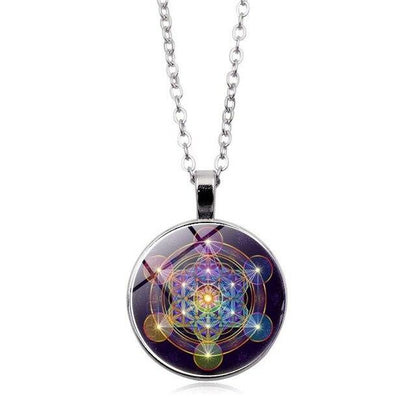 Chakra Hangertje Metatron Kubus Edelsteen Sieraden