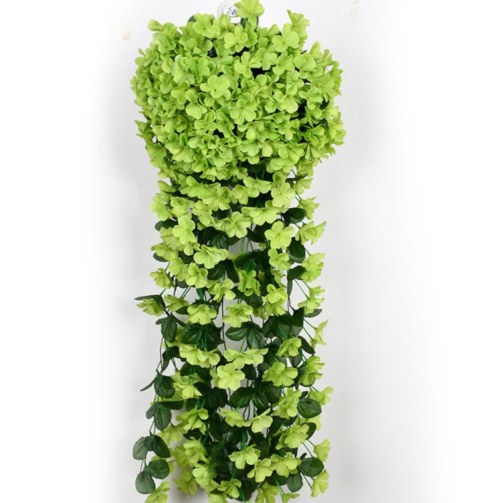 Kunst Orchideeën Cascade 90 cm Wit Amélie