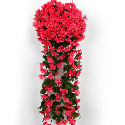 Kunst Orchideeën Cascade 90 cm Wit Amélie
