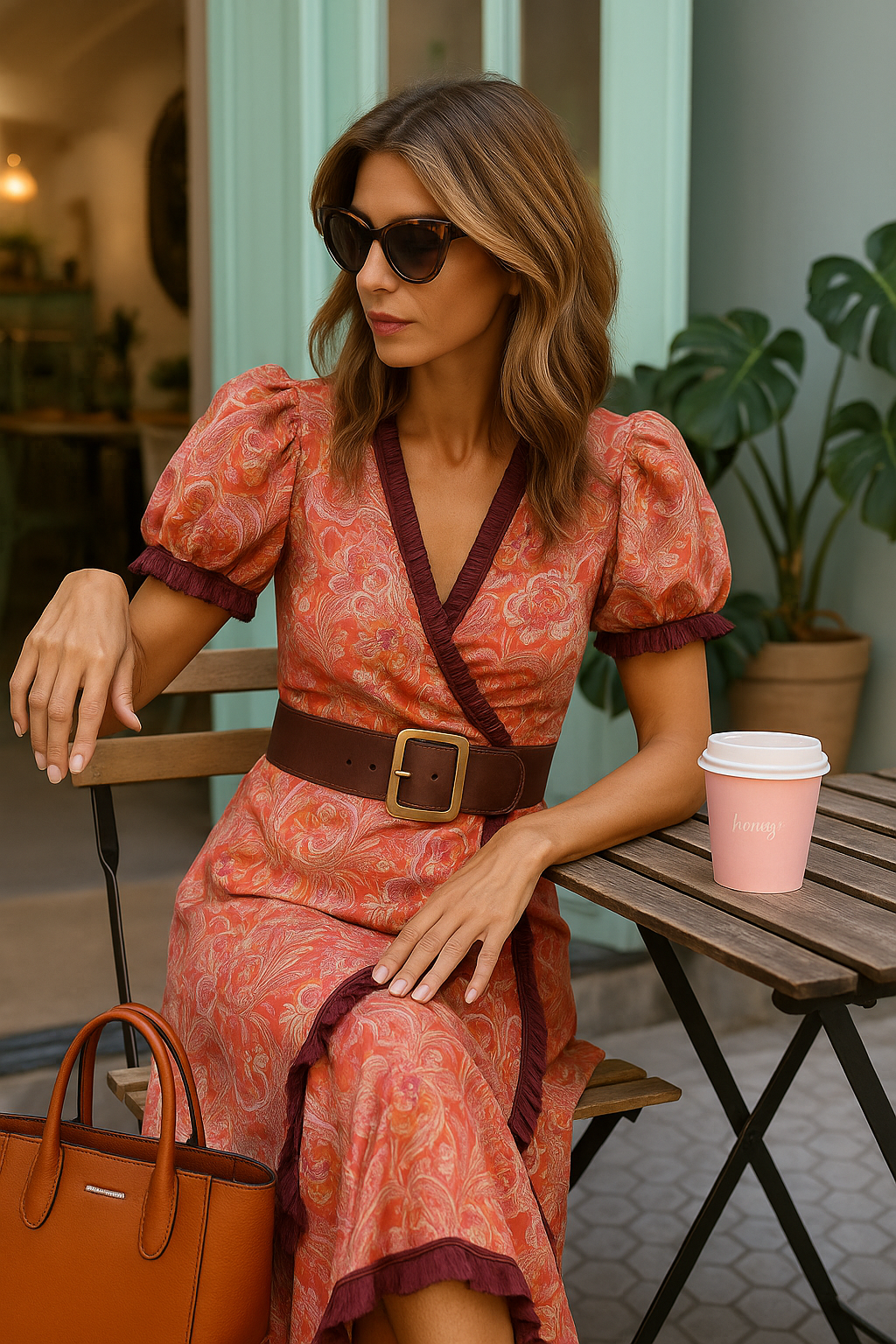 Dames maxi-jurk elegant zachte stof