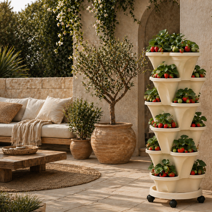 Verticale Plantenbak Ruimtebesparend Tuinieren voor Balkon en Terras - Mode Vibes

