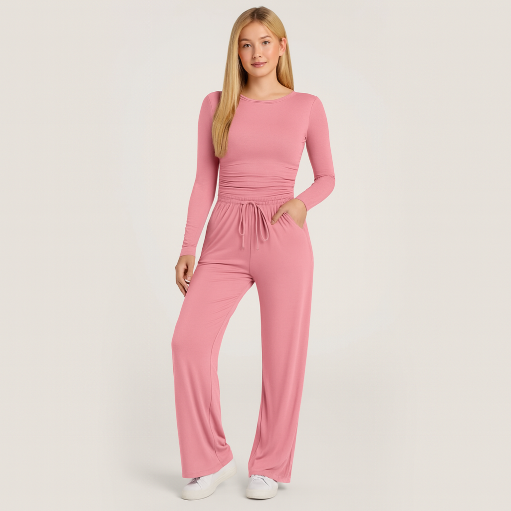 Luxe Dames Loungewear Set 8 Kleuren Zacht en Comfortabel
