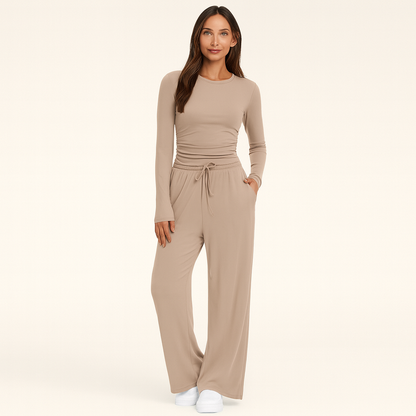 Luxe Dames Loungewear Set 8 Kleuren Zacht en Comfortabel