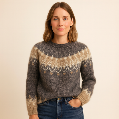 Luxe Kasjmier Trui Ronde Hals Zacht Warm - Mode Vibes