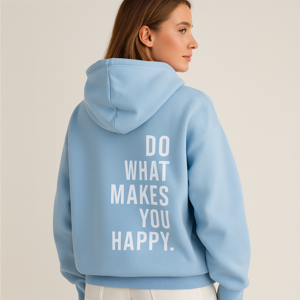 Unisex Hoodie Met Leuke Quote Motivatie