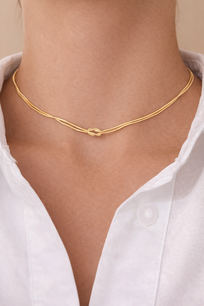 Elegante Zilveren Ketting met Liefdesslot voor Dames - Mode Vibes