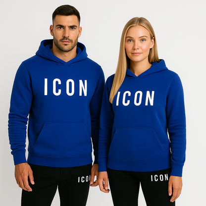 Unisex Winter Hoodie Set Luxe Warme Sweatshirt
