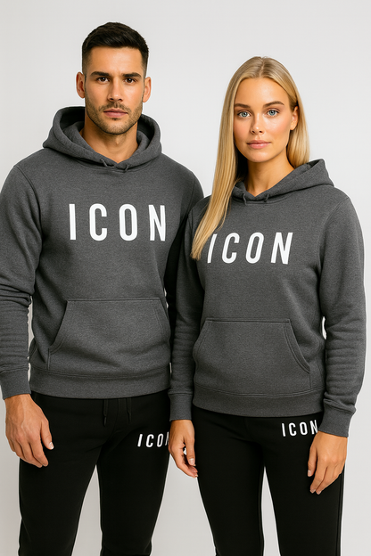 Unisex Winter Hoodie Set Luxe Warme Sweatshirt