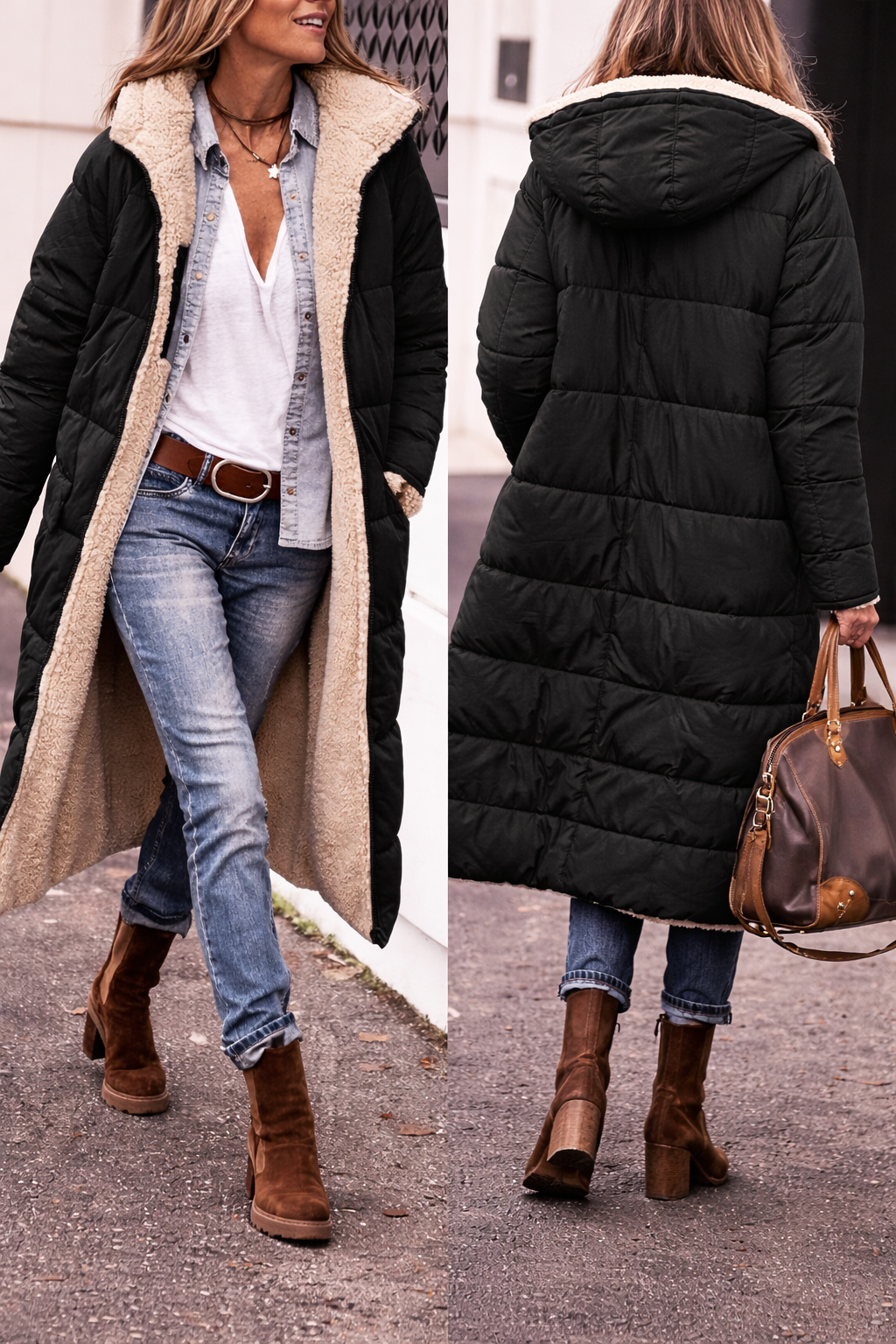 Winddichte en Waterdichte Winterjas voor Dames – Warm en Stijlvol