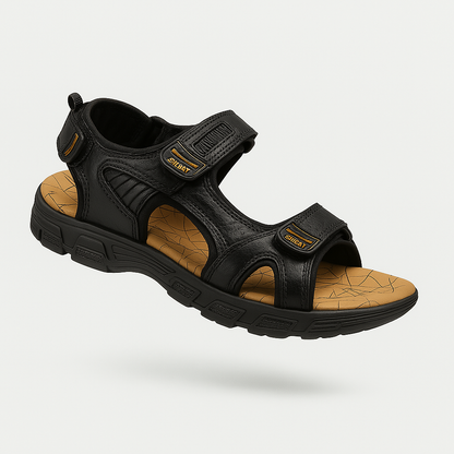 Comfortsandalen met Dubbele Gesp en Ergonomisch Ontwerp - Mode Vibes