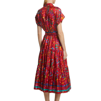 Bohemian Summer Bloemenpracht Jurk