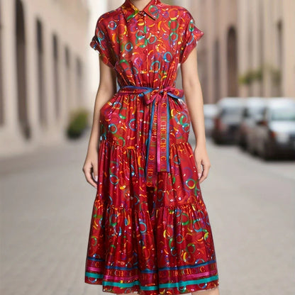 Bohemian Summer Bloemenpracht Jurk