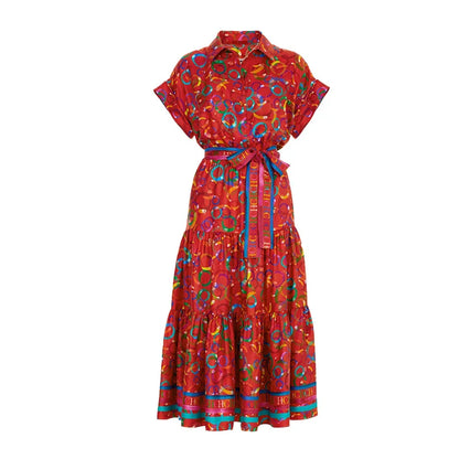 Bohemian Summer Bloemenpracht Jurk