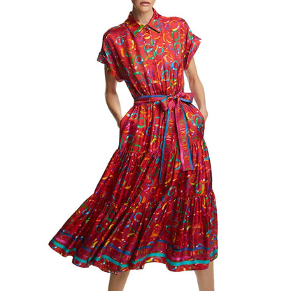 Bohemian Summer Bloemenpracht Jurk