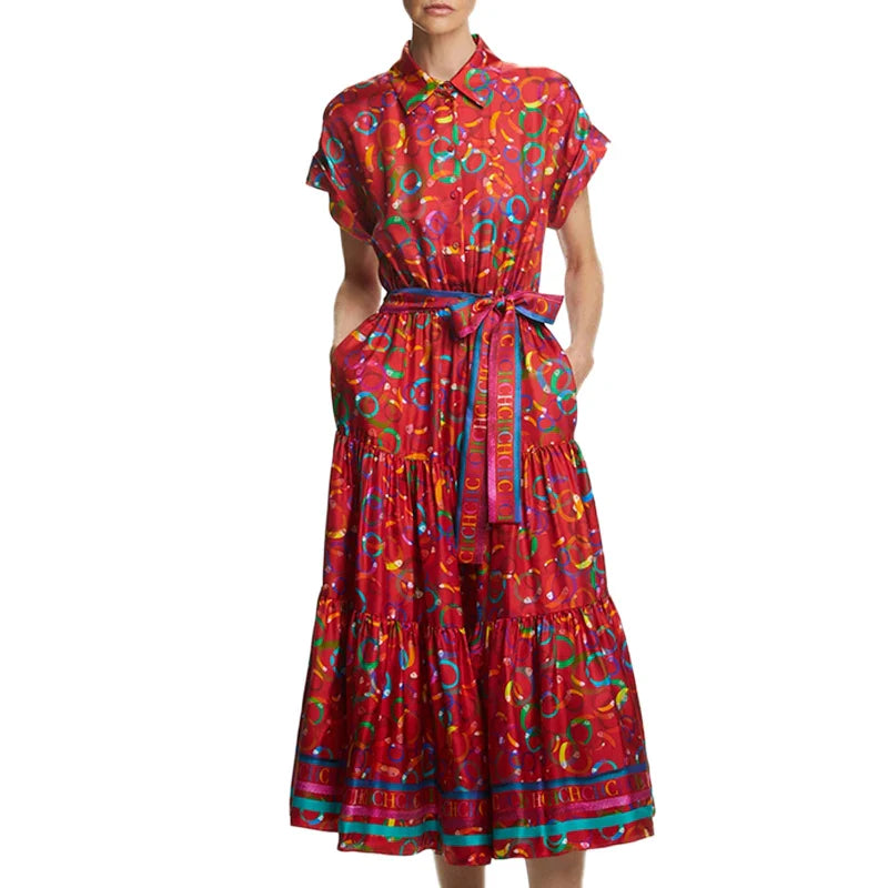 Bohemian Summer Bloemenpracht Jurk