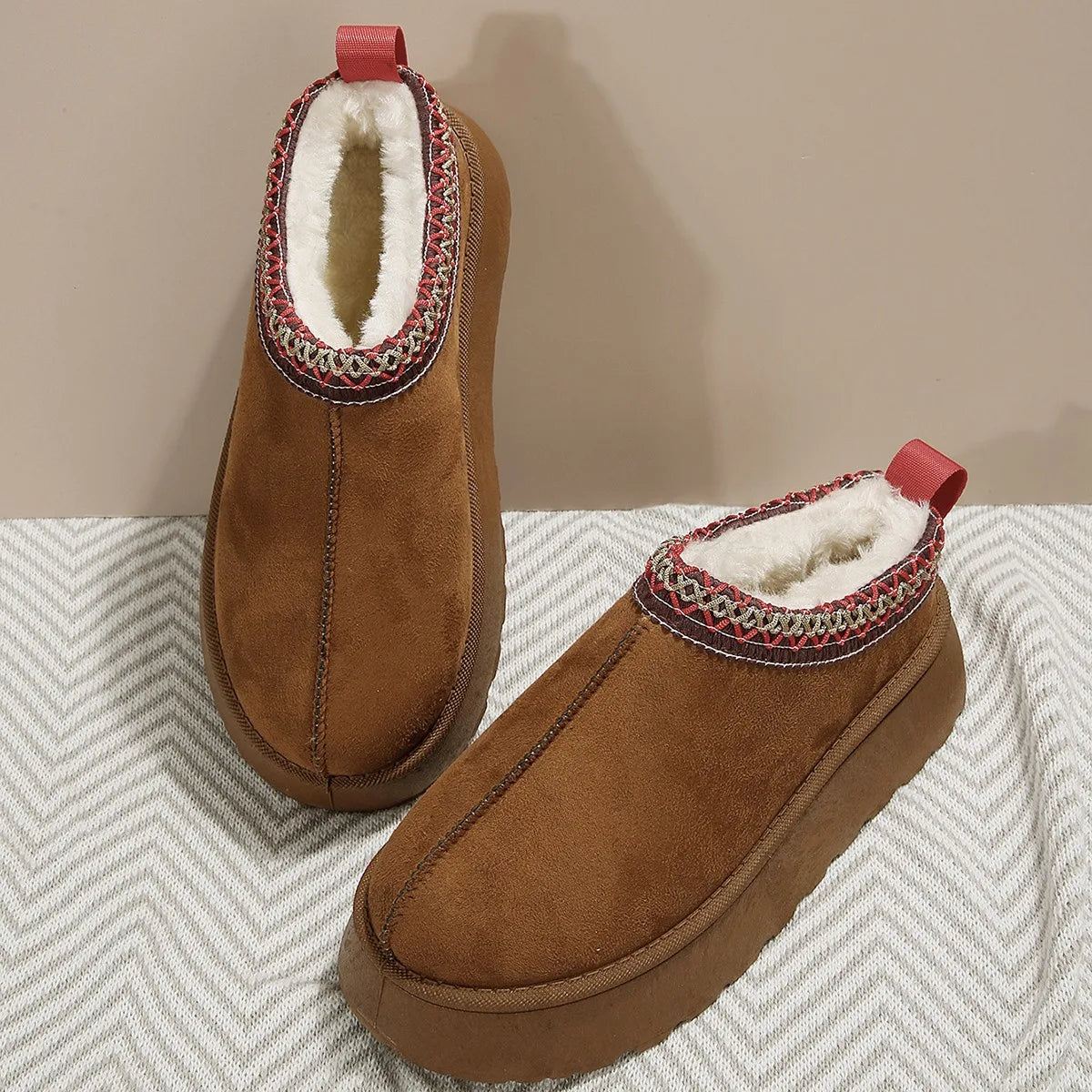 Platte Bont Schoenen Viola Stijl
