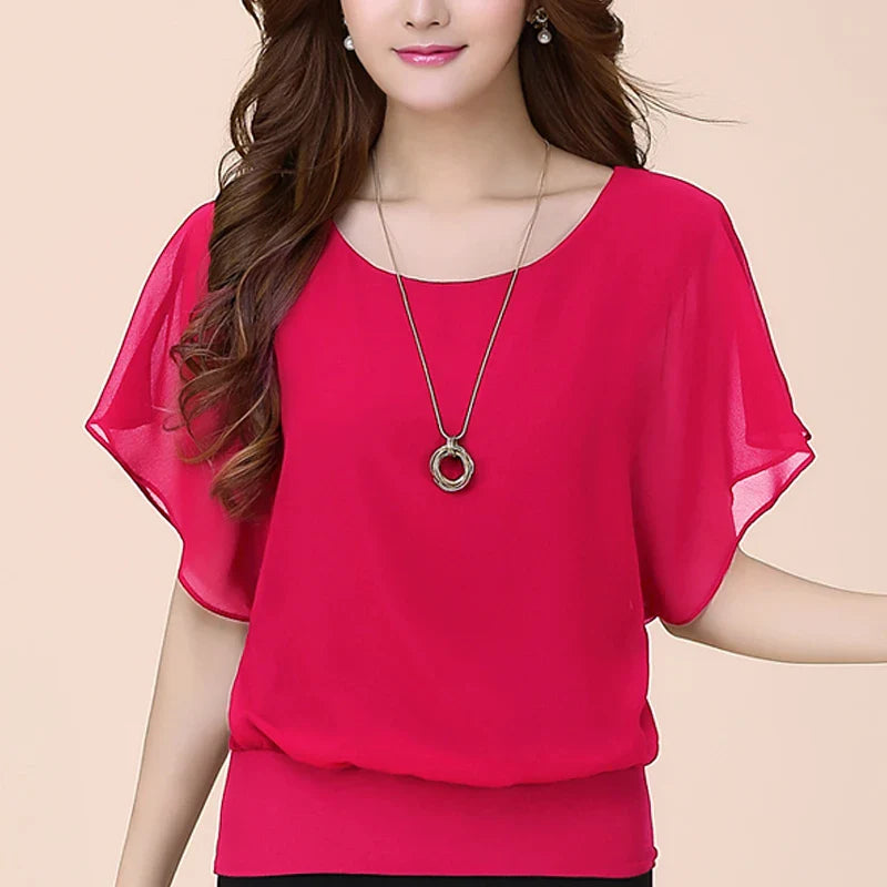 Chiffon Blouse Aurora Mode