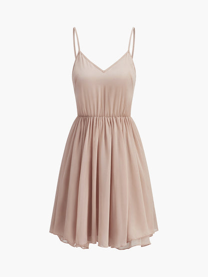 Dames Mini Jurk | Ruffle Details & Luchtige Pasvorm | Elegant Comfort Voor Zomer, Feest & Casual Chic