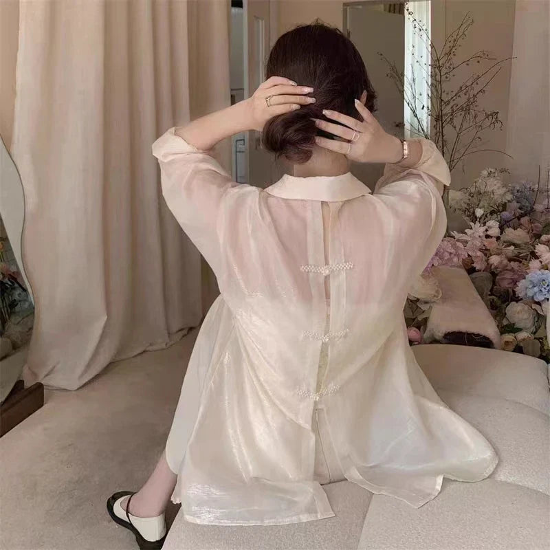 Stijl Zonbestendig Shirt Voor Vrouwen