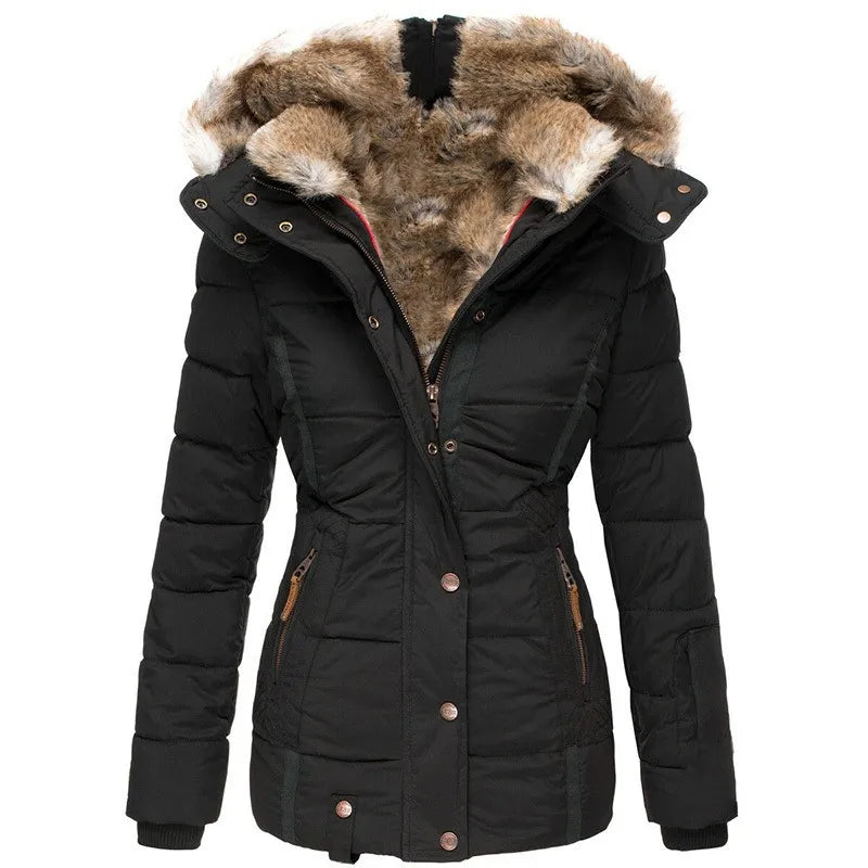 Dames Winterjas Chique en Warm van Hoogwaardig Polyester - Mode Vibes
