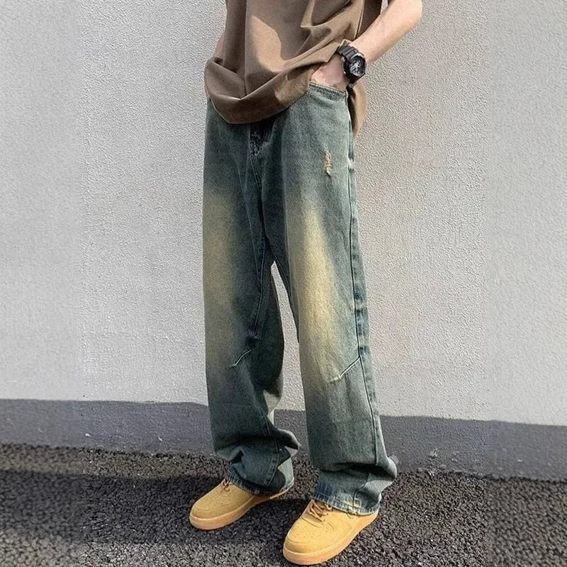 Christian | Comodi jeans lunghi e larghi