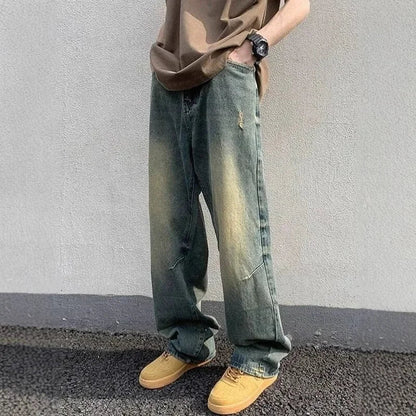 Christian | Comodi jeans lunghi e larghi