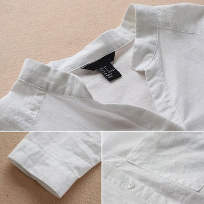 Christina | Camicia casual in misto cotone