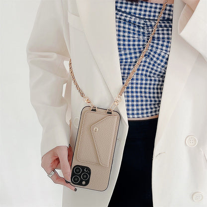 iPhone Hoesje met Portemonnee Celeste Blauw