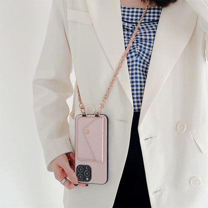 iPhone Hoesje met Portemonnee Celeste Blauw