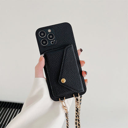 iPhone Hoesje met Portemonnee Celeste Blauw