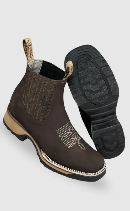 Cowboystiefels voor Mannen en Vrouwen Leer Western Stijl