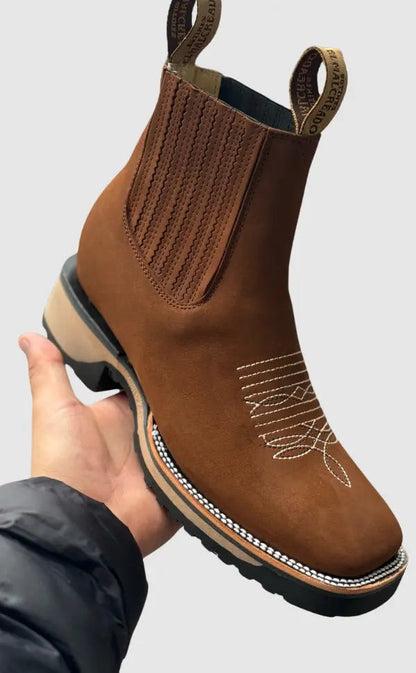 Cowboystiefels voor Mannen en Vrouwen Leer Western Stijl - Mode Vibes