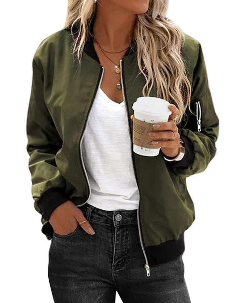 Bomberjack Klassiek Leer Look - Mode Vibes