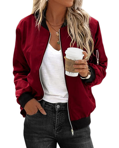 Bomberjack Klassiek Leer Look