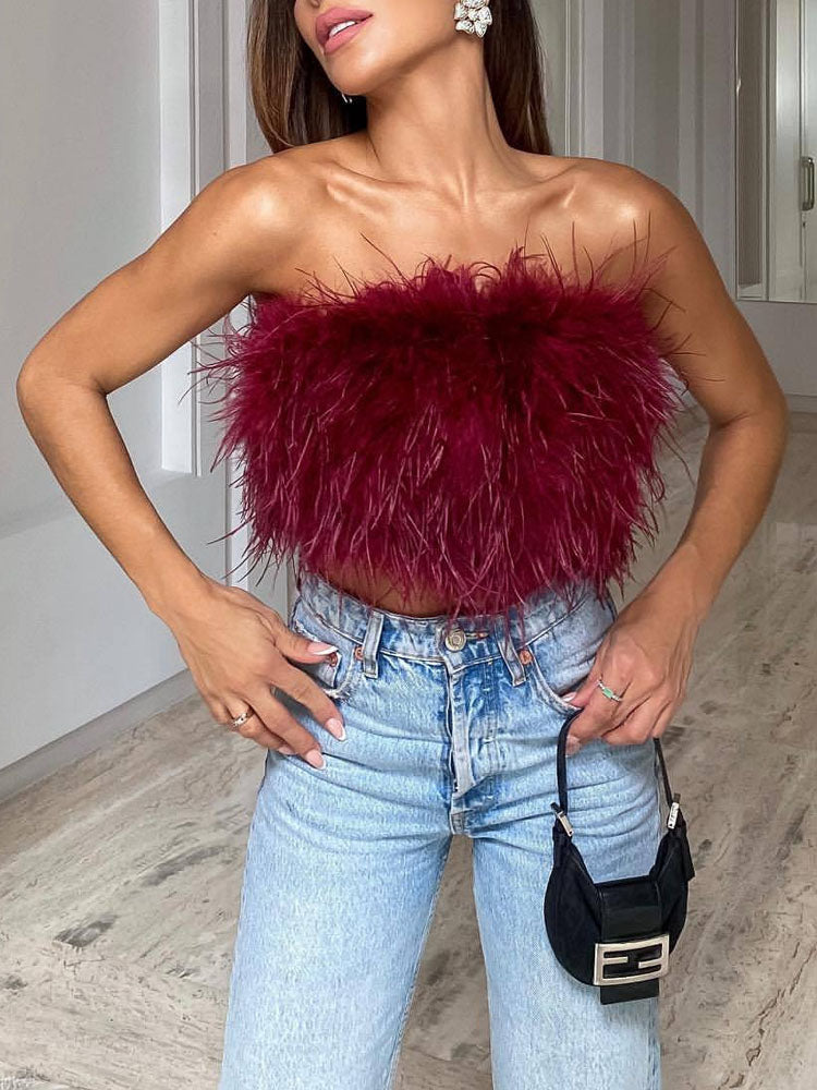 Claudia | Top a fascia moderno senza ferretto