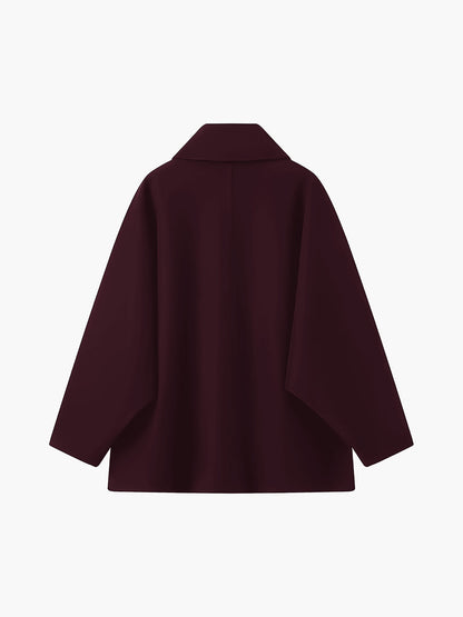 Dames Trenchcoat Oversized Luxe Wolmix