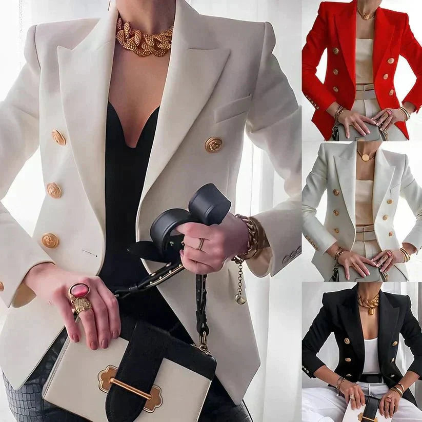 Cleo | Zwarte Blazer Dames – Tijdloos, Elegant & Perfect voor Elke Gelegenheid 1