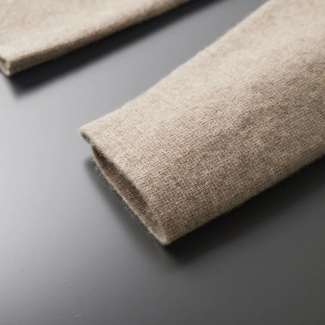 Donkergrijs Warm Vest voor Mannen