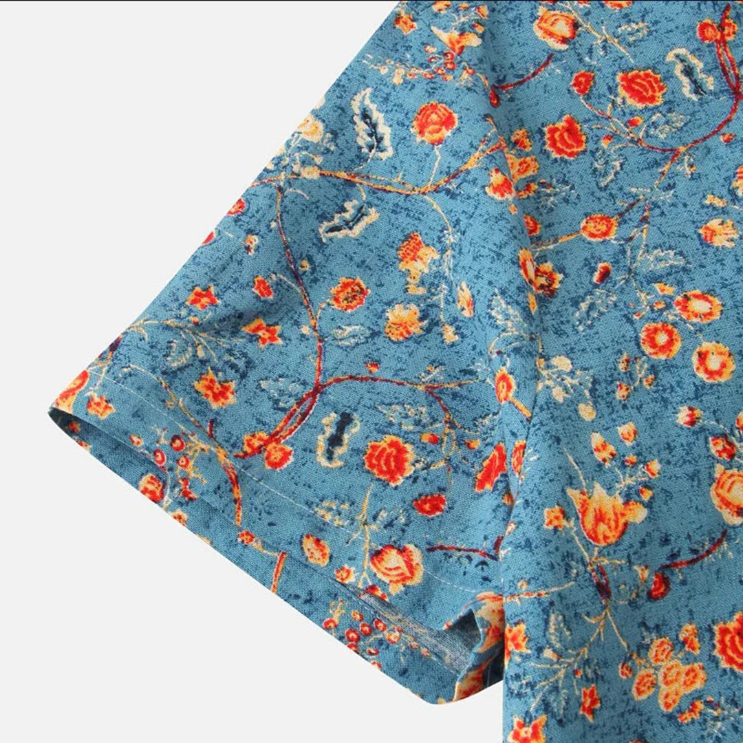 Zomer Overhemd Casual voor Mannen Mode Tibor
