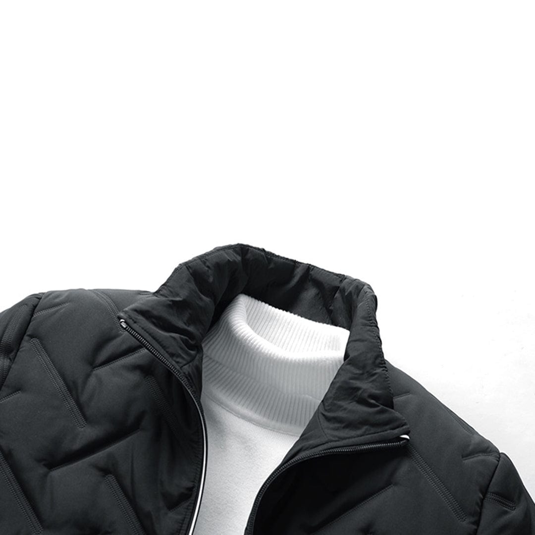 Casual Leer Jack voor Mannen Modern Design