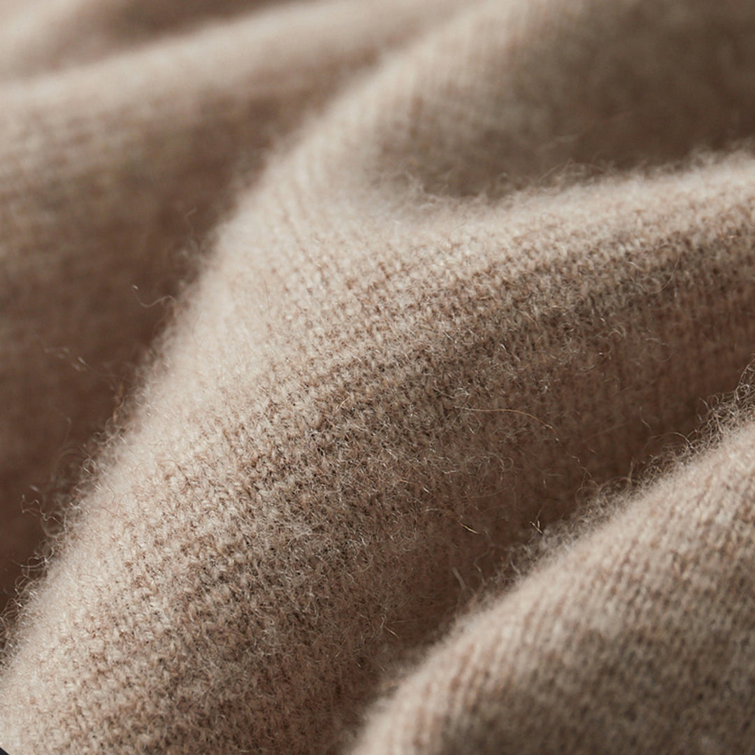 Donkergrijs Warm Vest voor Mannen