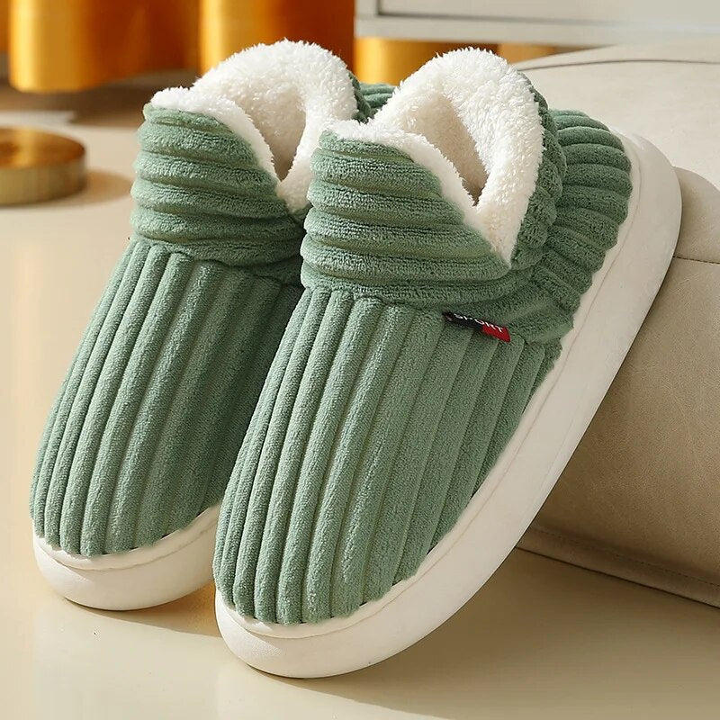 Dames Slippers Zacht Sherpa Fleece Antislip Zool - Mode Vibes