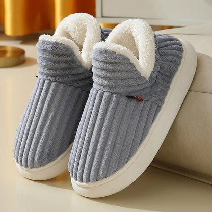 Dames Slippers Zacht Sherpa Fleece Antislip Zool