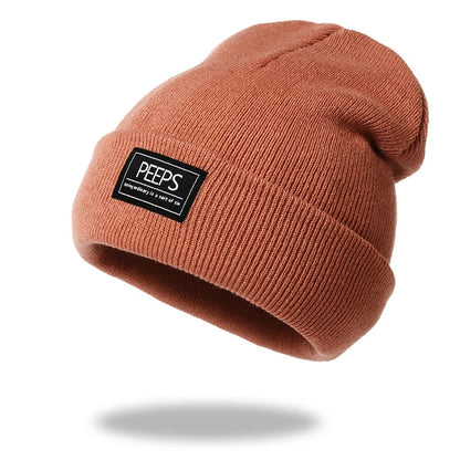 Zachte Gebreide Muts Warme Winter Beanie