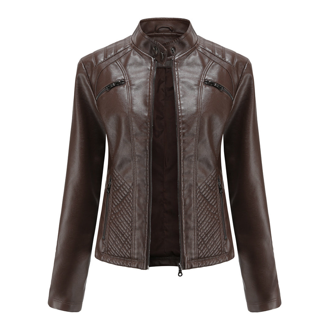 Leren Damesjack Stoer Nova Stijl