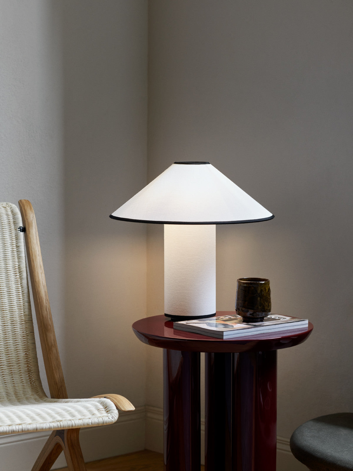 Tafellamp Stoffen Kap Soft Dimbaar Design