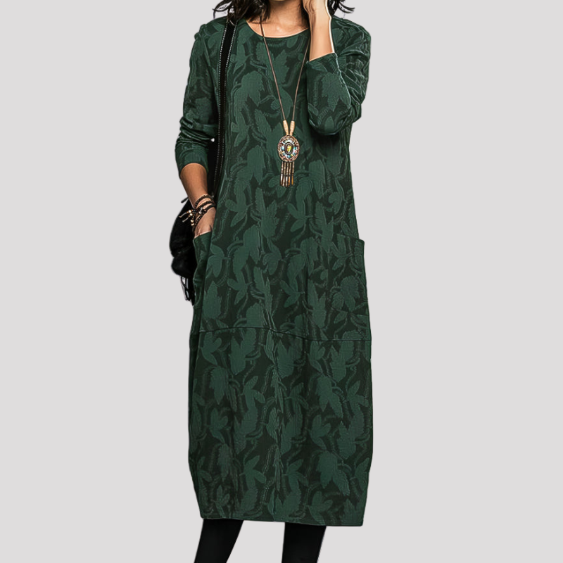 Dames elegante jurk met aansluitende pasvorm - Mode Vibes
