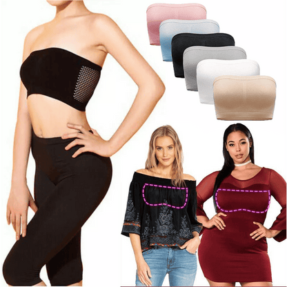 Comfortabele Strapless Beha Set van 3 Stuks - Mode Vibes